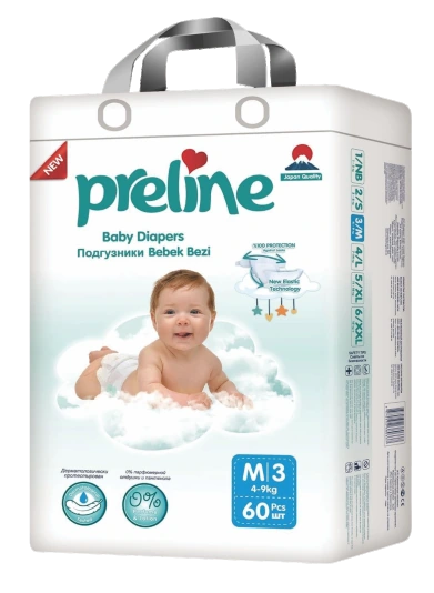 Preline baby Bantlı bebek bezleri