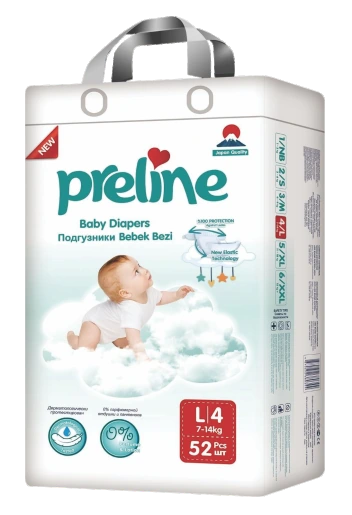Preline baby Bantlı bebek bezleri