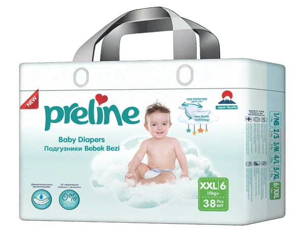 Preline baby Bantlı bebek bezleri