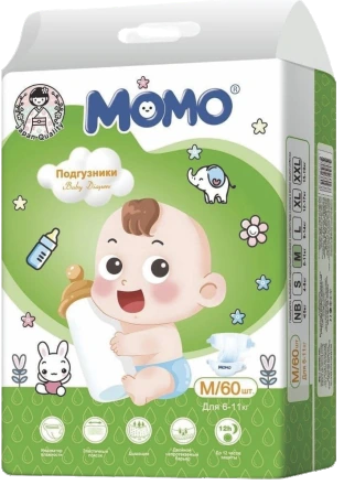 MOMO Bantlı bebek bezleri
